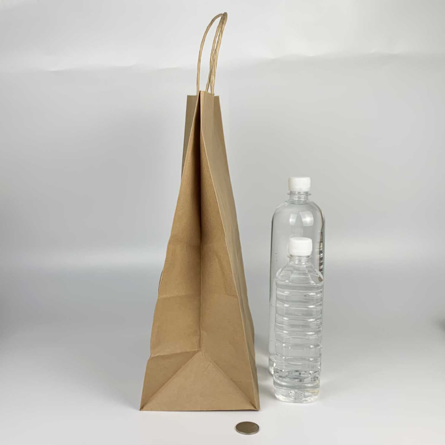 BEG KERTAS COKLAT WITH PAPER HANDLE